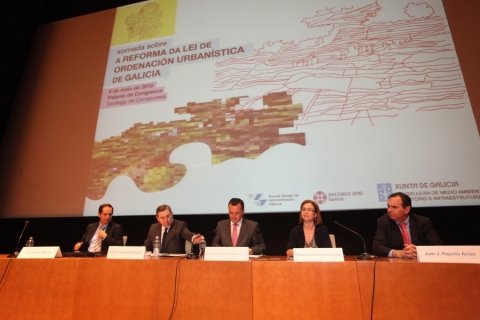 Inauguraci&oacute;n - Santiago - Novas xornadas sobre a reforma da Lei de ordenación urbanística de Galicia
